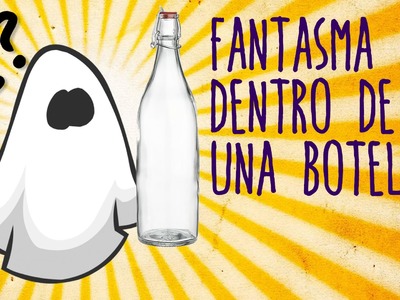 Fantasma atrapado en una botella (Halloween para niños)