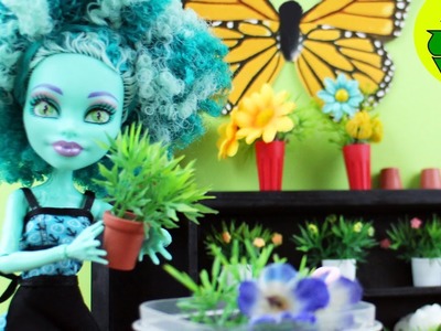 Manualidades para muñecas: Haz plantas en macetas. floreros para muñecas - EP 736