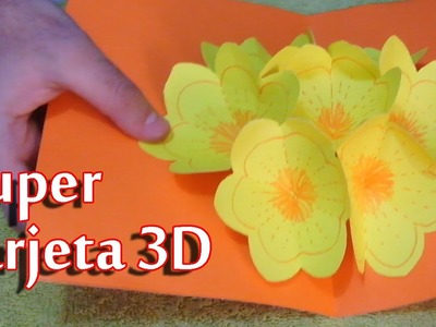 Super tarjeta 3D - Especial día de la madre