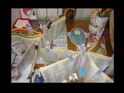 Trabajos con material reciclado