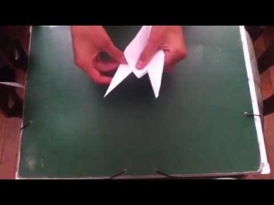 Tutorial de origami: cómo hacer un cisne de papel - Manualidades con papel: como hacer un cisne