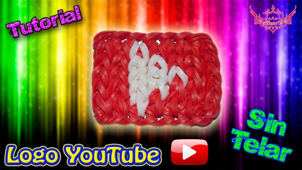 ♥ Tutorial: Logo de YouTube de gomitas (sin telar) ♥