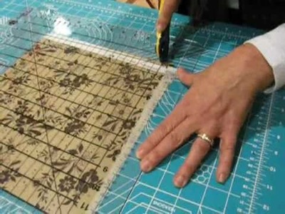 Como cortar las telas para el perfecto patchwork a máquina