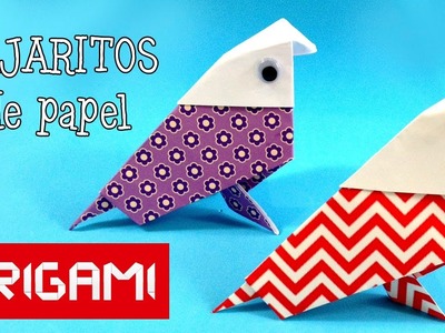 Origami: Ave de papel - Papiroflexia