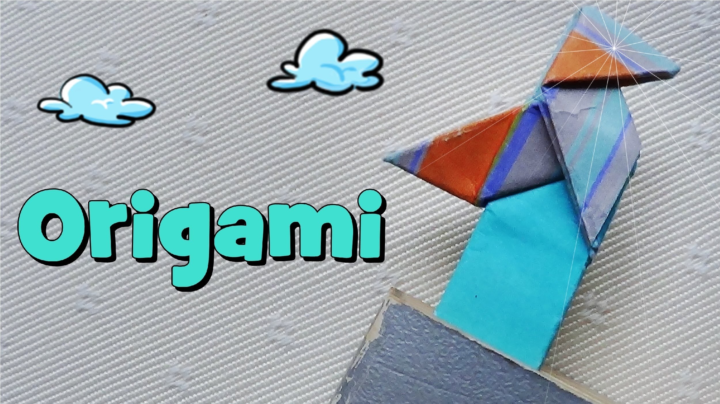 Marcapáginas con una Pajarita - Origami