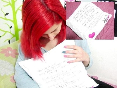 Una CARTA original ♥ (renueva tus almohadones)