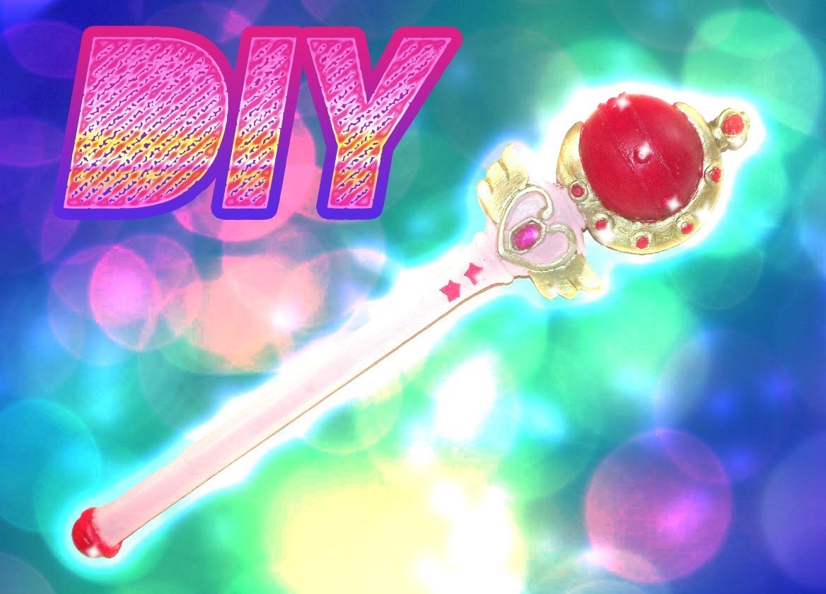 Como hacer Cutie Moon Rod Segundo baculo de Sailor Moon