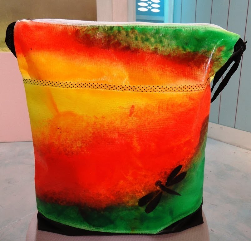 Como hacer un bolso de playa con aerosol