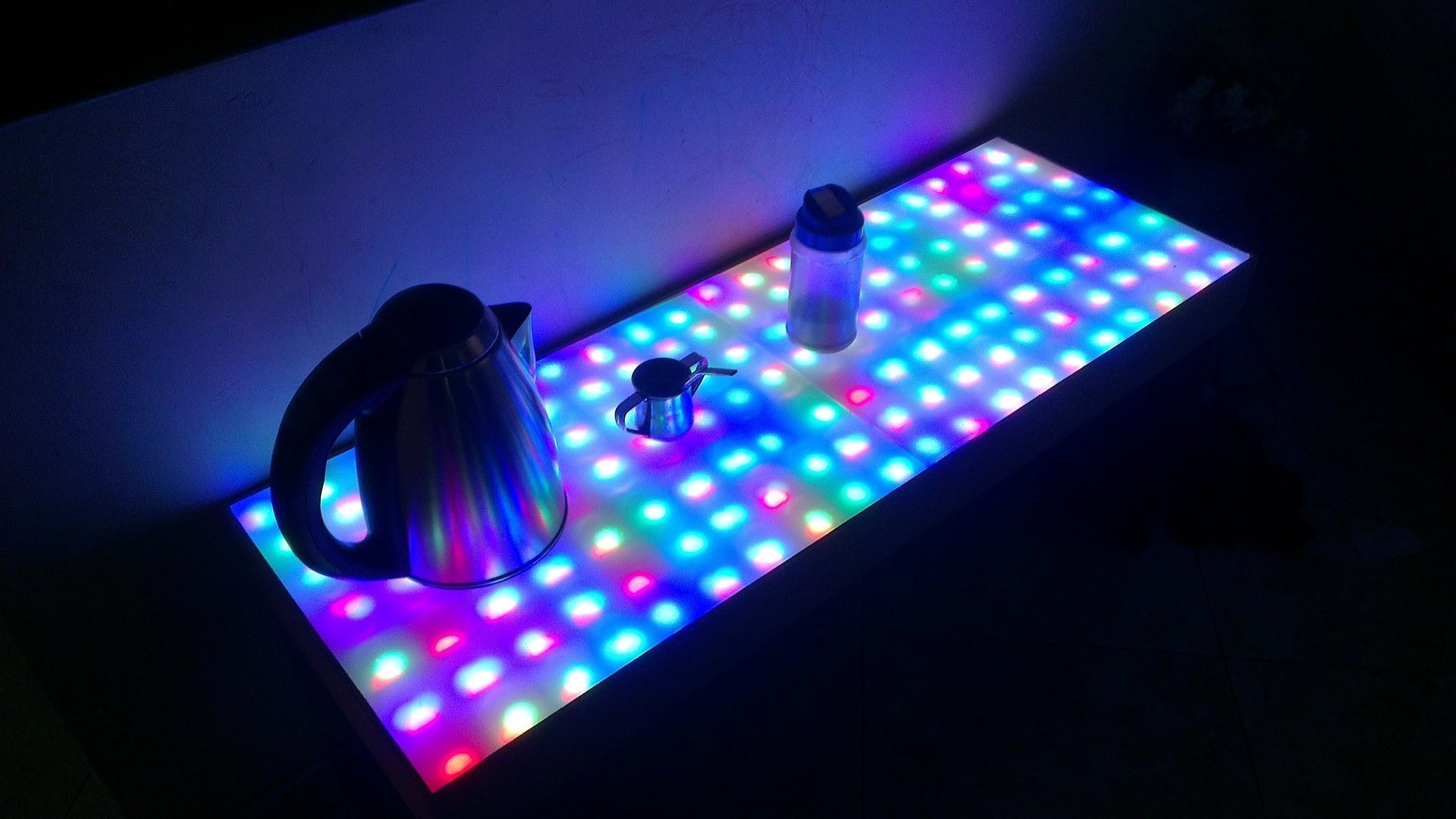 ProyectosLed #41: mesa led rgb, parte 3