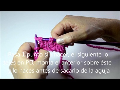 Tutorial cómo tejer Punto Panal - Pearl Knitter