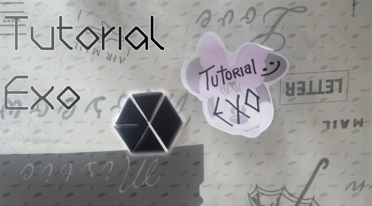 Tutorial logo ~EXO~ ~(*￣u￣).
