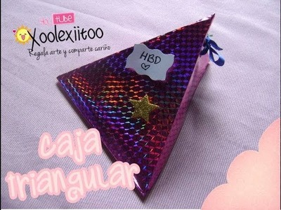 @xoOlexiitOo ❥DIY: Caja Triangular