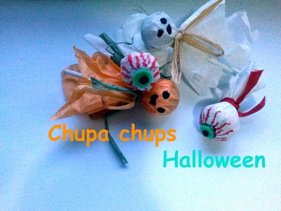 Chupa chups Halloween || Manualidades de Halloween