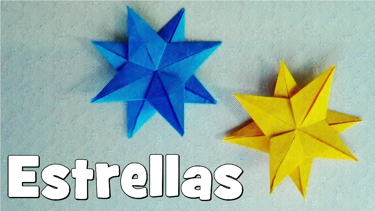 Cómo hacer una Estrella de Papel - Origami