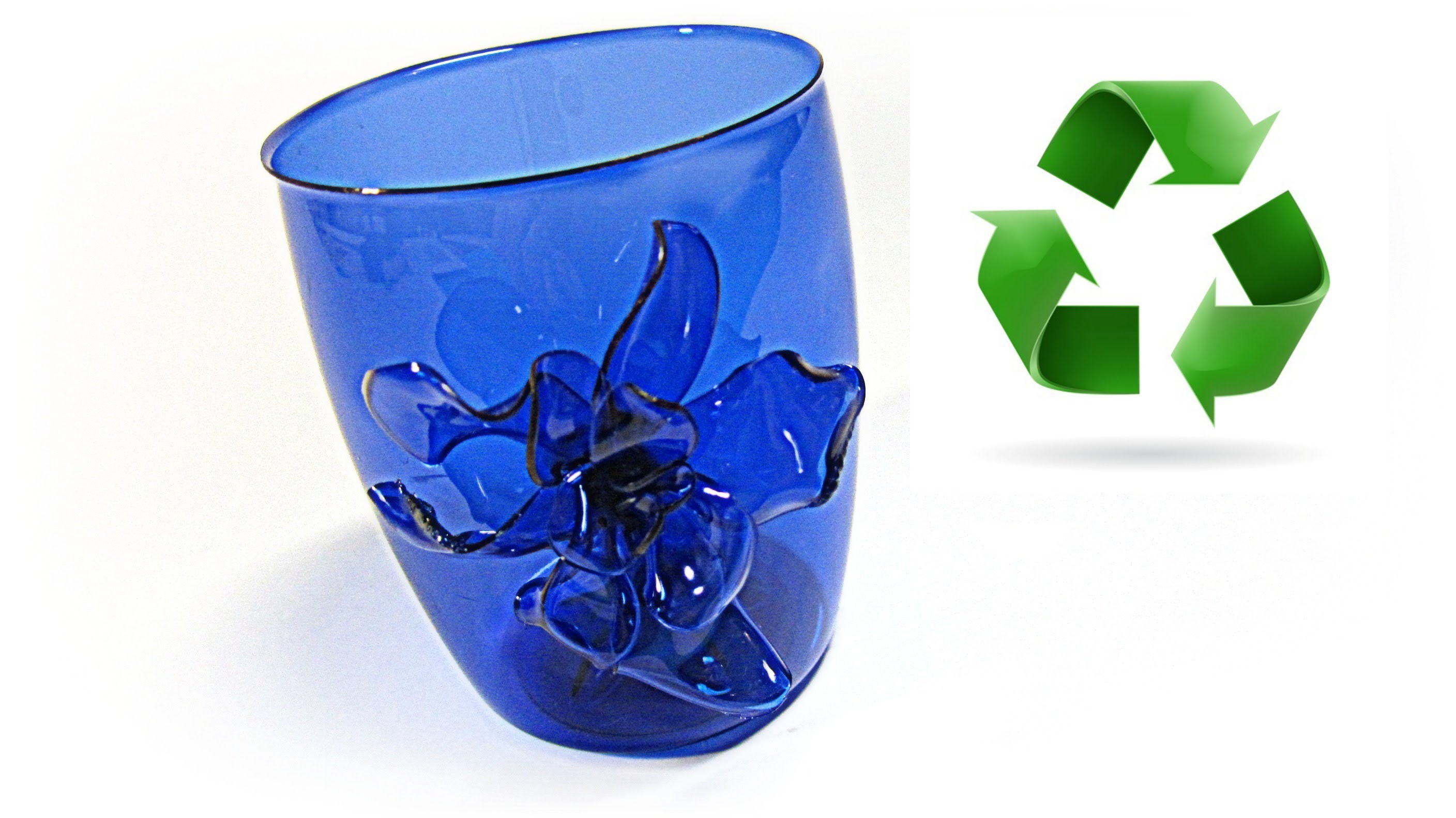 Cómo reciclar envases de plástico. Recycled plastic containers.