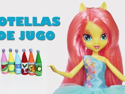 Manualidades para muñecas: Cómo hacer botellas de jugo para tus muñecas