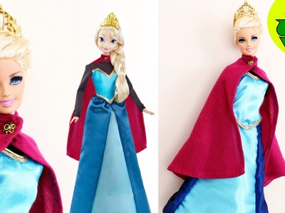 Manualidades para muñecas : Cómo hacer una el vestido de coronación para Elsa de la película Frozen