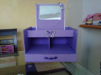 Novedades:Organizador personal. mini tocador