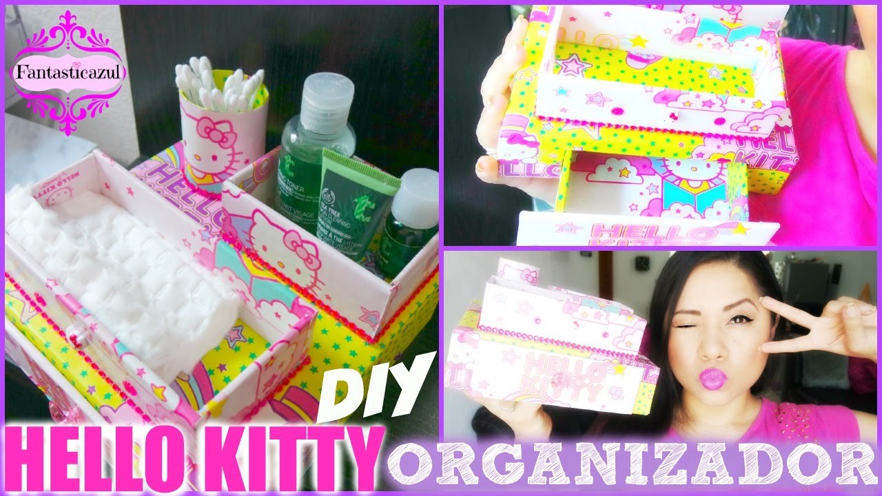 Organizador pequeño para niñas Hello Kitty por Fantasticazul