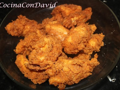 Pollo crujiente estilo Kentucky Fried Chicken. Cocina con David