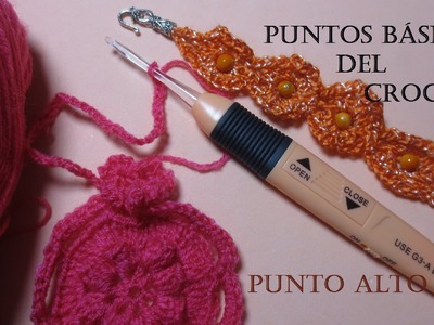Punto alto básicos Crochet