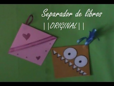Separador de Libros || ORIGINAL