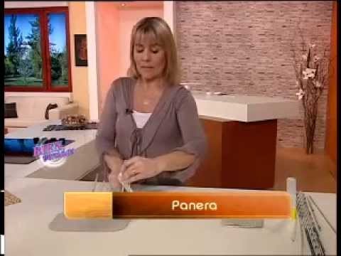 Silvina Buquete - Bienvenidas TV - Realiza en Cestería una Panera.