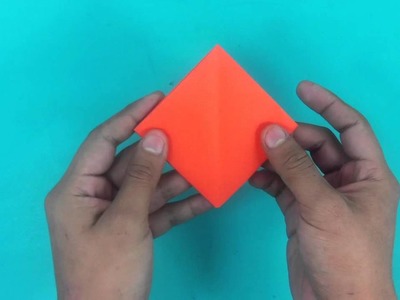 Botón de rosa de origami - Adornos de papel