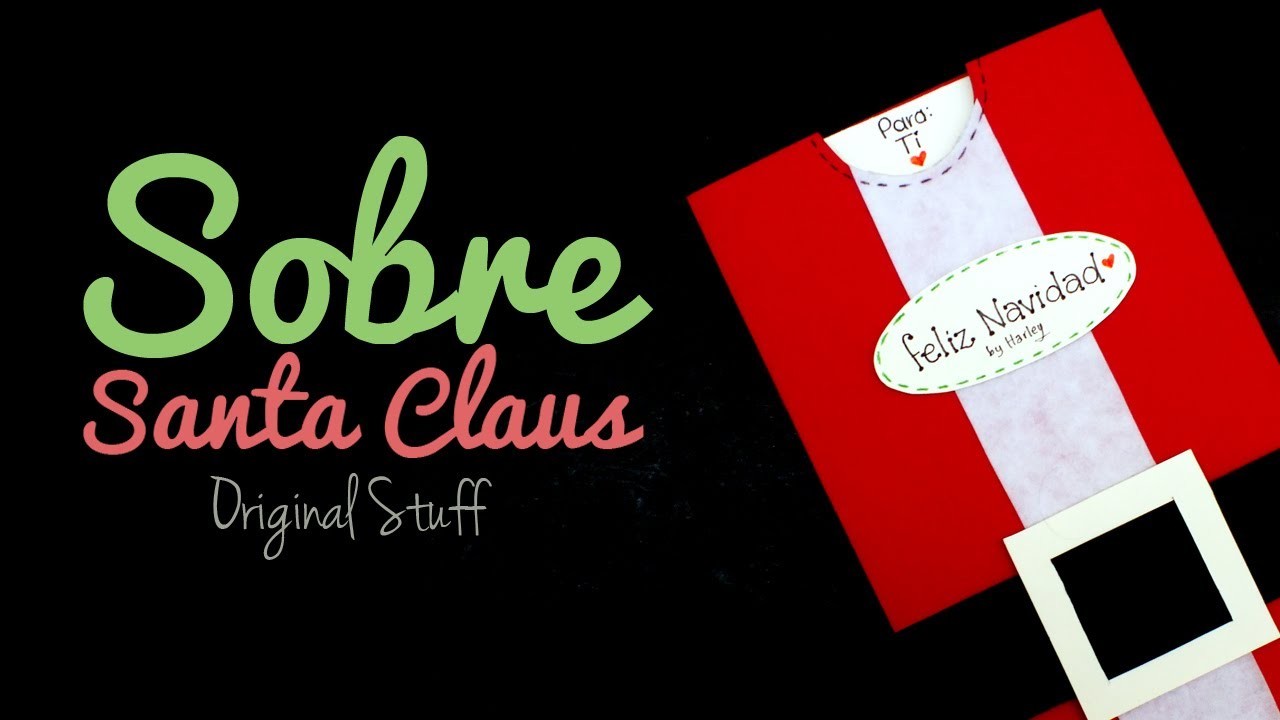 Carta y Sobre estilo Santa Claus [Navidad] - Original Stuff