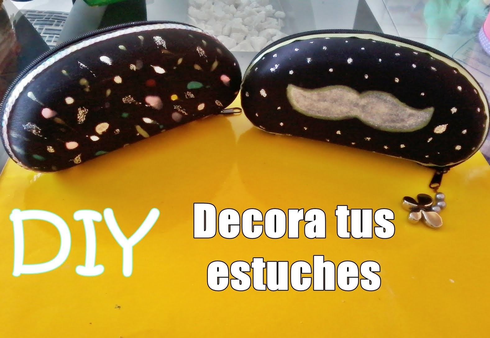 DIY Decora tus estuches de gafas by katt ♥
