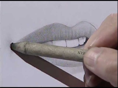 How to draw a female mouth 3. Cómo dibujar una boca femenina 3.