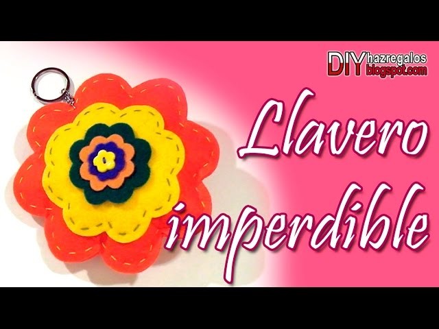 LLAVERO IMPERDIBLE - PARA NO PERDER TUS LLAVES!! DIY