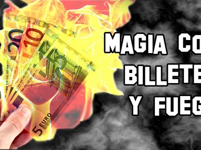 Magia con Billetes y Fuego Truco Apuesta Magia