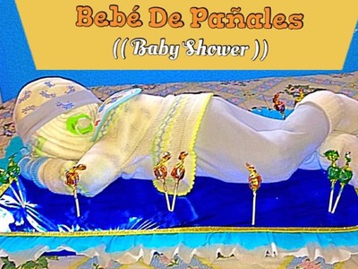 Bebé De Pañales Para Baby Shower