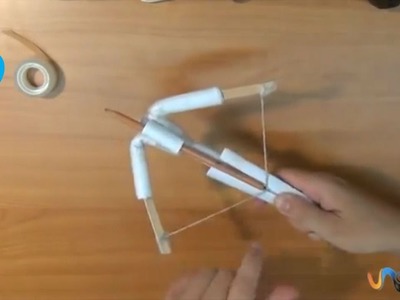 Cómo hacer una ballesta de papel