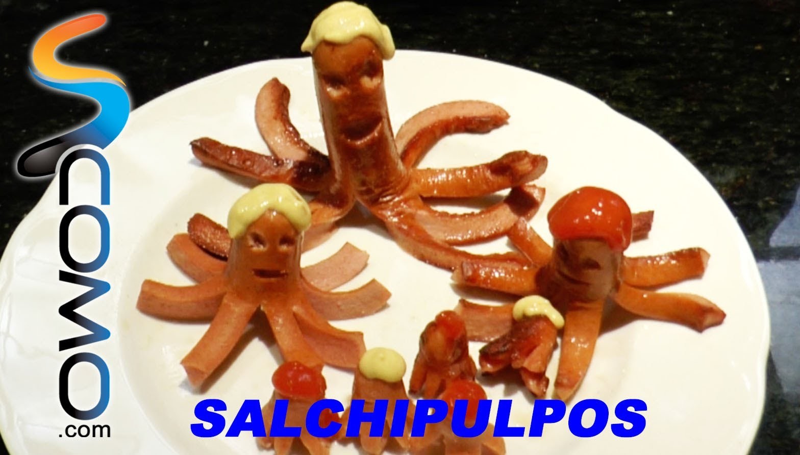 Recetas infantiles para salchipulpos - Octopus Sausage