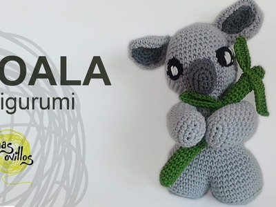 Tutorial Koala Amigurumi (English subtitles)