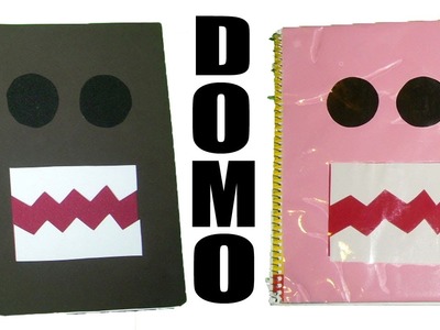 2 Formas de forrar tus cuadernos con Domo. Kawaii
