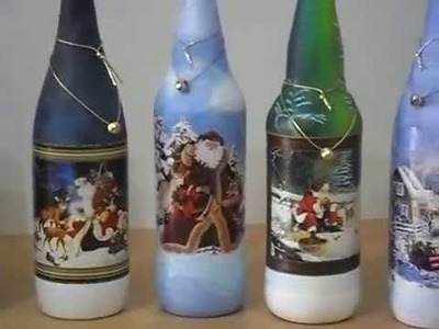 Botellas decoradas