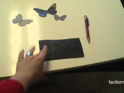 Cómo decorar la pared con mariposas | facilisimo.com