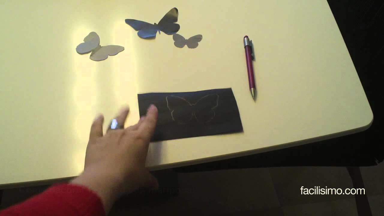 Cómo decorar la pared con mariposas | facilisimo.com