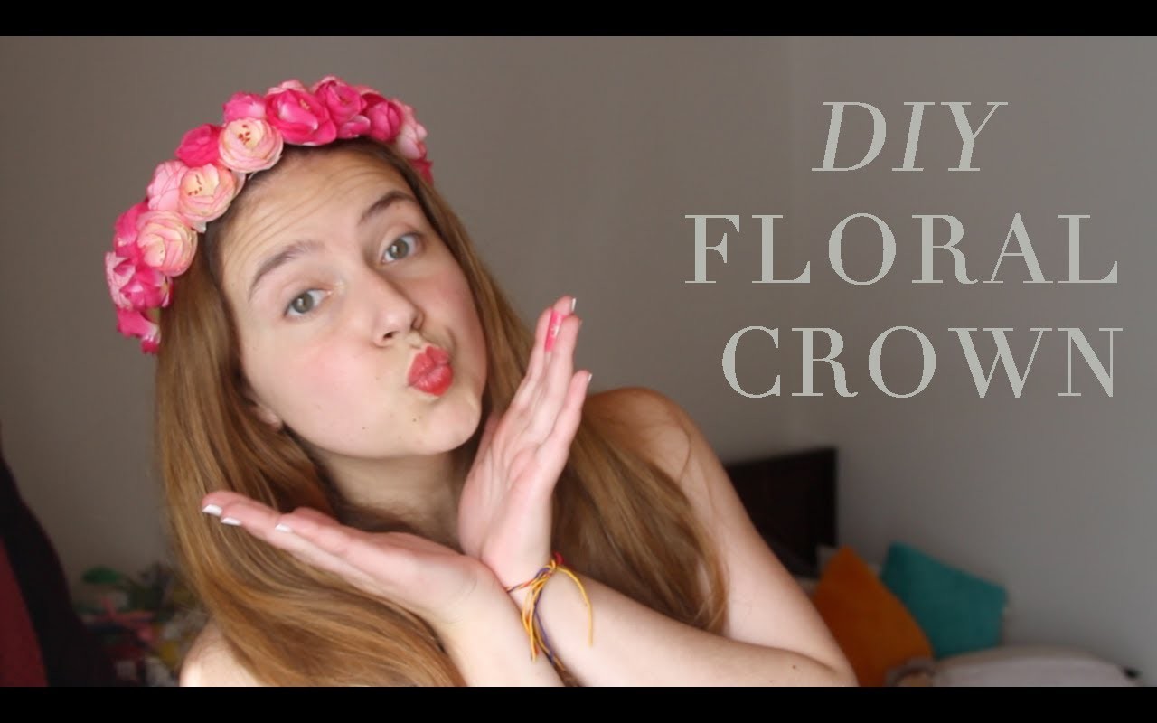 ¿Cómo hacer una corona de flores? DIY Floral Crown - Carolina Llano