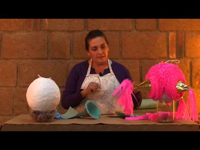 Como hacer una piñata mexicana DYI Alejandra Coghlan
