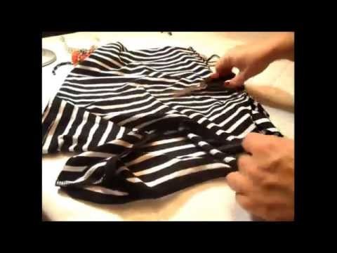Cómo personalizar las mangas de una camiseta