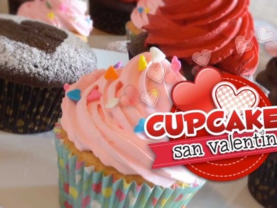 Cupcakes San Valentin (Receta de Ganache)