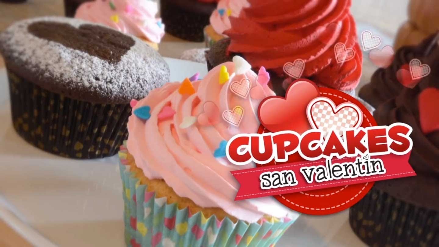 Cupcakes San Valentin (Receta de Ganache)