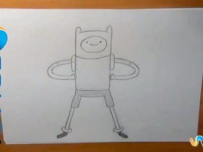 Dibujar a Finn (Hora de Aventura)
