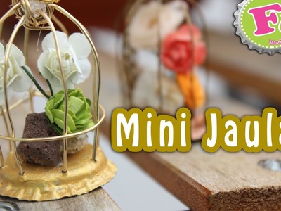 DIY: Mini Jaula con Corcholata Para el día de las Madres