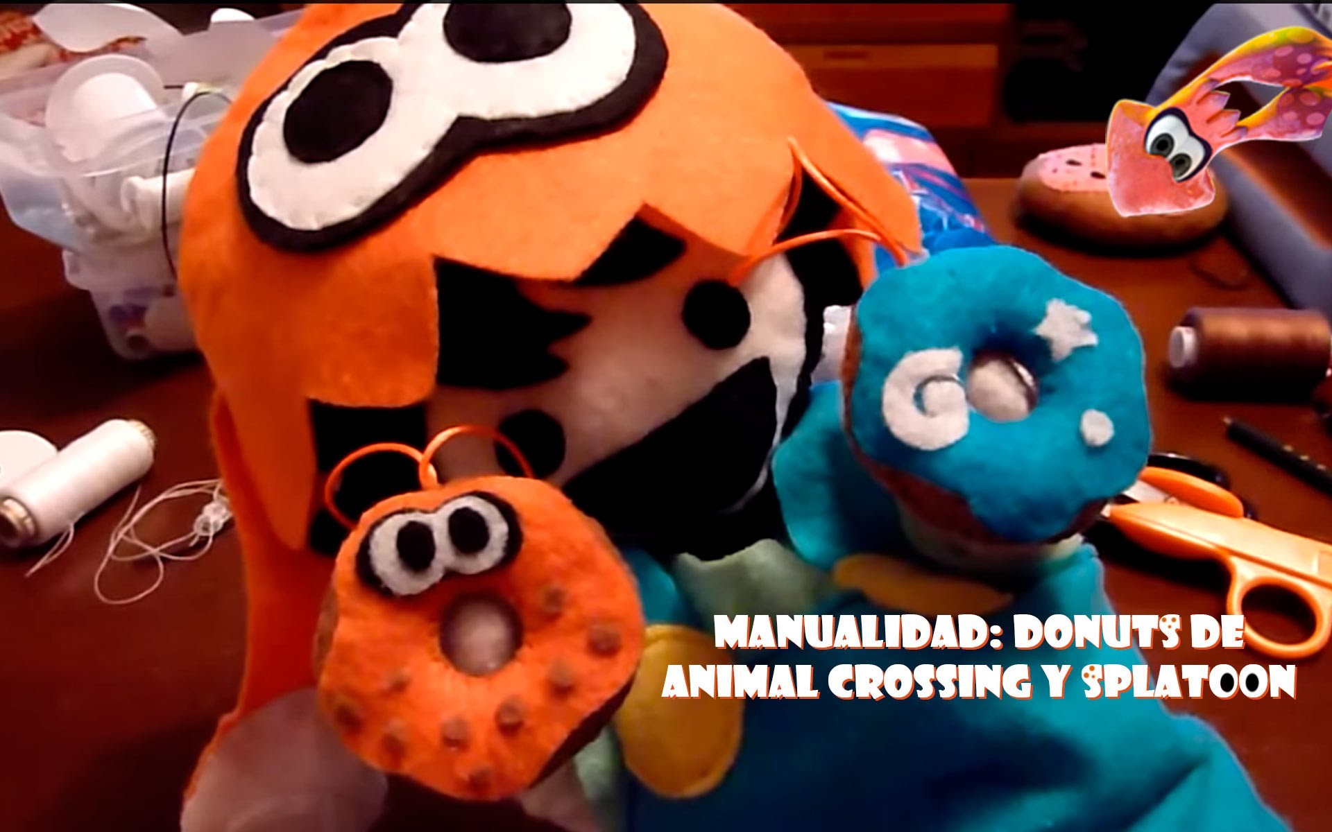 Manualidad: Donuts de  Animal Crossing y Splatoon con EspalTino, el GAMER