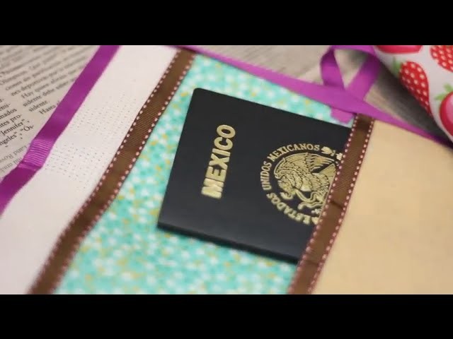 Porta pasaporte súper práctico #TutoCG | Craftingeek*